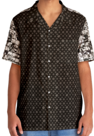 'Alien Autopsy Frame Tapestry' Bowling Shirt