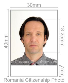 Romania Passport and Visa Photos Printed and Guaranteed accepted from ...