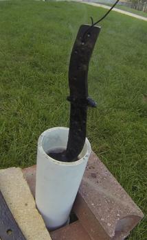 Easy DIY Knife Making Fire Pit Forge. www.DIYeasycrafts.com