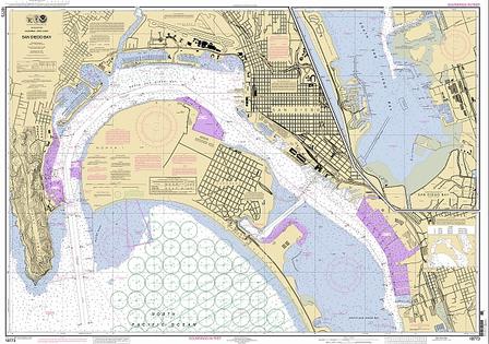 San Diego Bay Chart