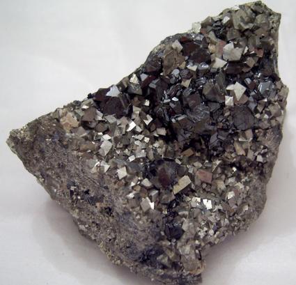 ARSENOPYRITE and SPHALERITE, Noche Buena Mine (Mina Noche Buena), Noche Buena, Mun. de Mazapil, Zacatecas, Mexico