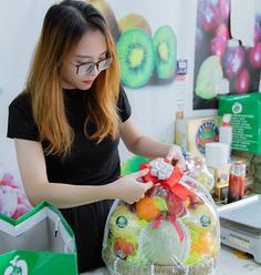 Giỏ hoa quả tặng