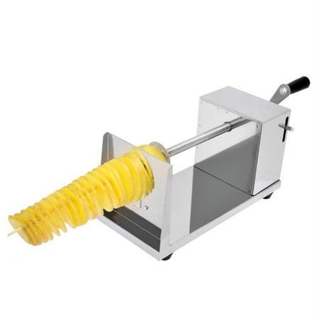 Spiral Potato Chips Cutter in Pakistan Stainless Steel Tower Tornado Lays Round Spring Slicer Sialkot