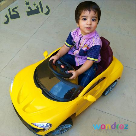 Cheapest Ride on Rechargeable Car for Kids in Pakistan W-87 Islamabad