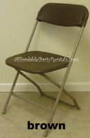 Rental chair for events, weddings, and gatherings"