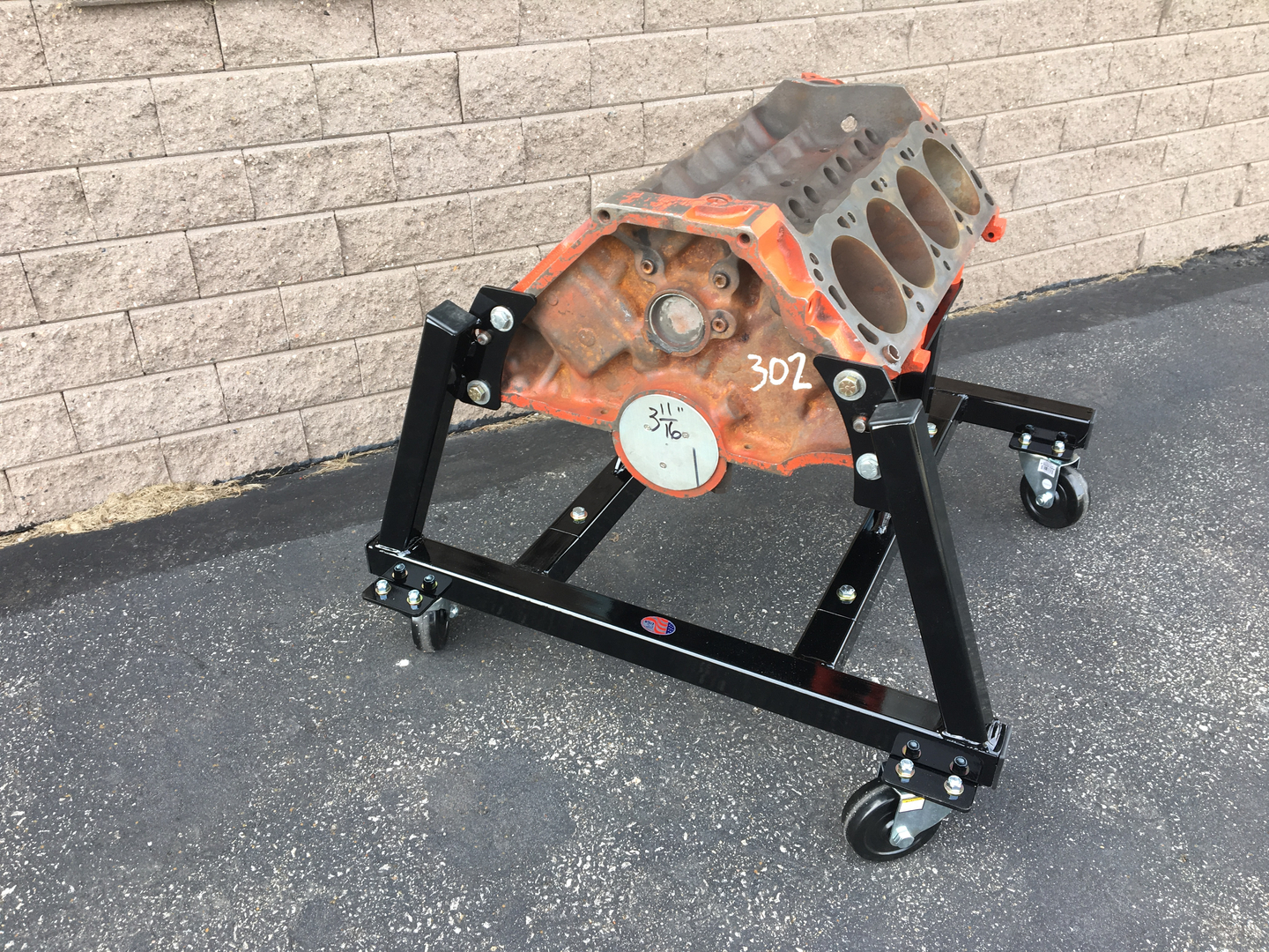 Small Block Ford Engine Stand (289, 302, 351w) – Motor Head Techniques