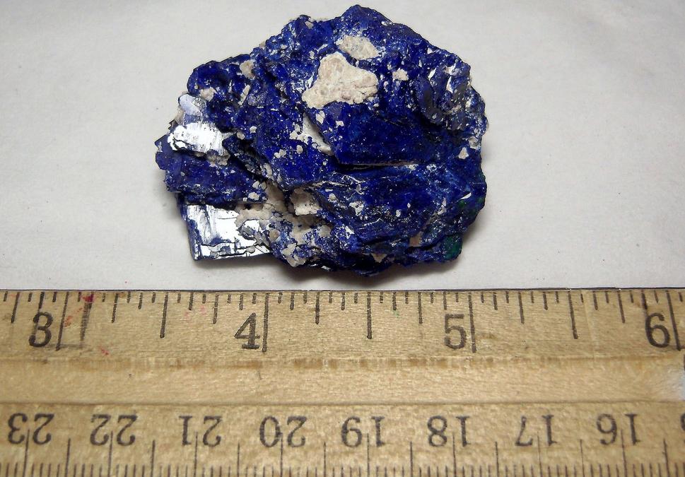 AZURITE, MALACHITE - Milpillas Mine, Cuitaca, Mun. de Santa Cruz, Sonora, Mexico