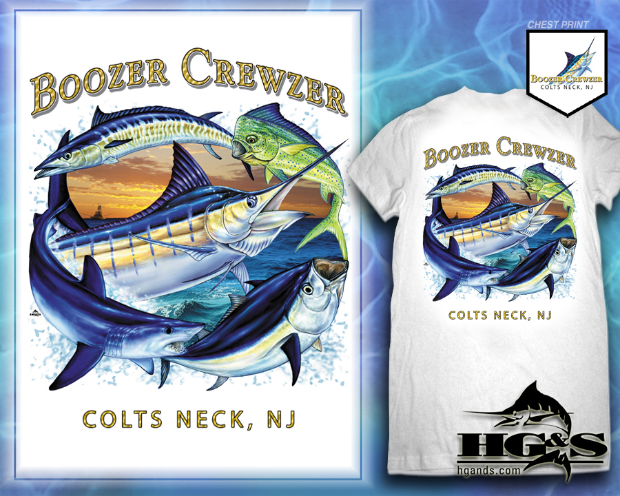 Fishing T-Shirts - Harrington Graphics & Screenprinting