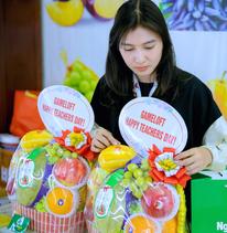Giỏ hoa quả nhập khẩu 1,2 triệu đồng