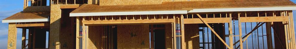 image of framed home under construction