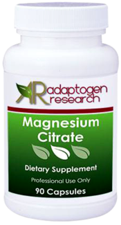 Adaptogen Research, Magnesium Citrate