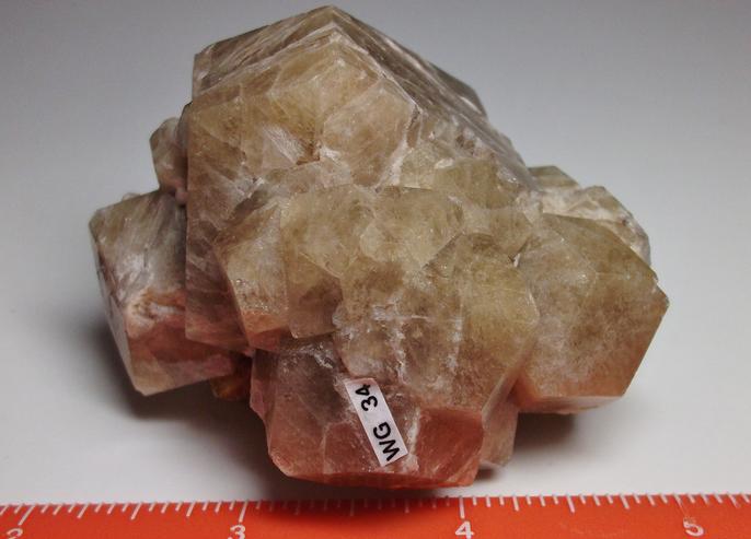 Garnet Grossular, Vesuvianite crystal, Sierra de Cruces, Mun. de Sierra Mojada, Coahuila, Mexico