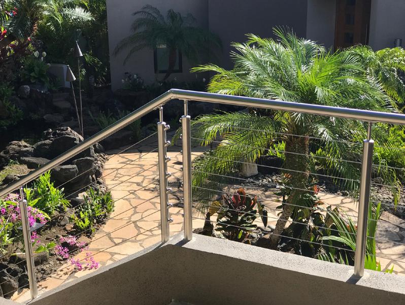 stainless steel railing Honolulu, stainless steel railing, railing , deck railing, deck