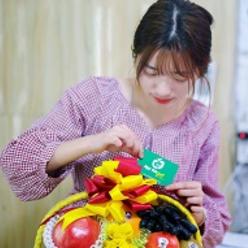 Giỏ hoa quả nhập khẩu VIP