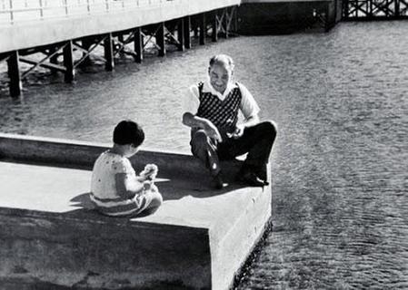 Atatürk ve çocuk Bahadır Gezer