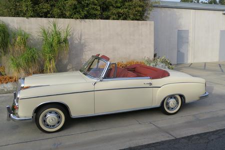 1960 Mercedes-Benz 220 SE Cabriolet for sale at Motor Car Company in San Diego California