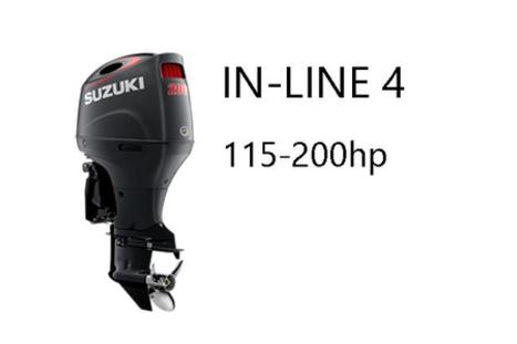 Suzuki In Line 4 Outboard Engines