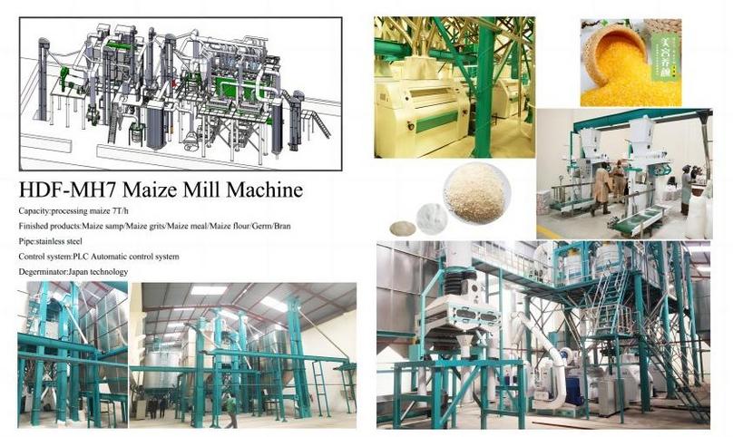 150t corn milling machine