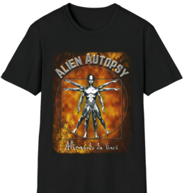 "Alienardo da Vinci" #1 Unisex Softstyle T-Shirt