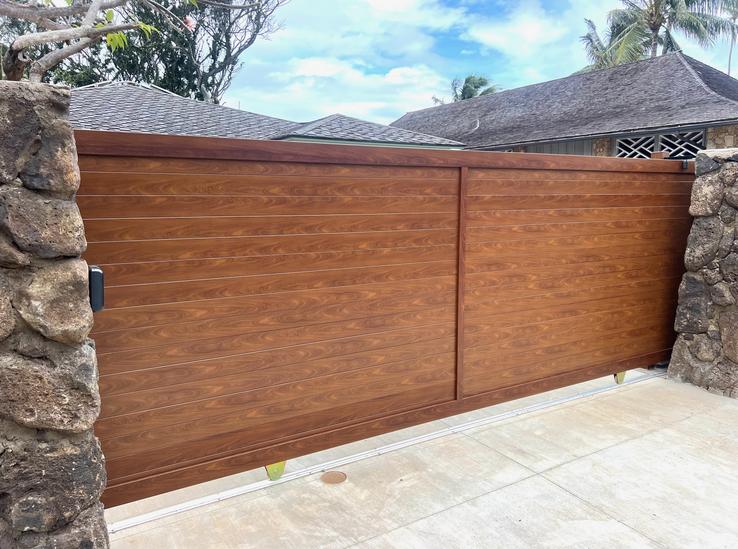 Island Style Gates, Aluminum gates Hawaii, Driveway gate Honolulu, Privacy Gates Oahu, Custom Gates Oahu, Automatic Gates Hawaii