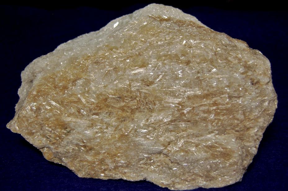 fluorescent and triboluminescent TREMOLITE - International Talc Company Mine No. 8 (Reynolds Mine), Talcville, St. Lawrence County, New York, USA