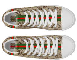 ITALIEN UFO Men's Designer high top canvas shoes