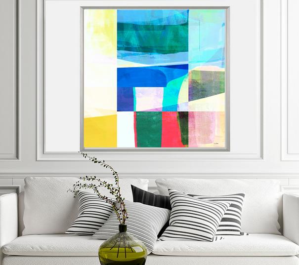 Geometric Art, #abstract art, #geometric, #blue art, #wallart, #design, #dubois art, #modern Art