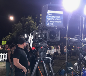 Teleprompter USA and GMA prompter