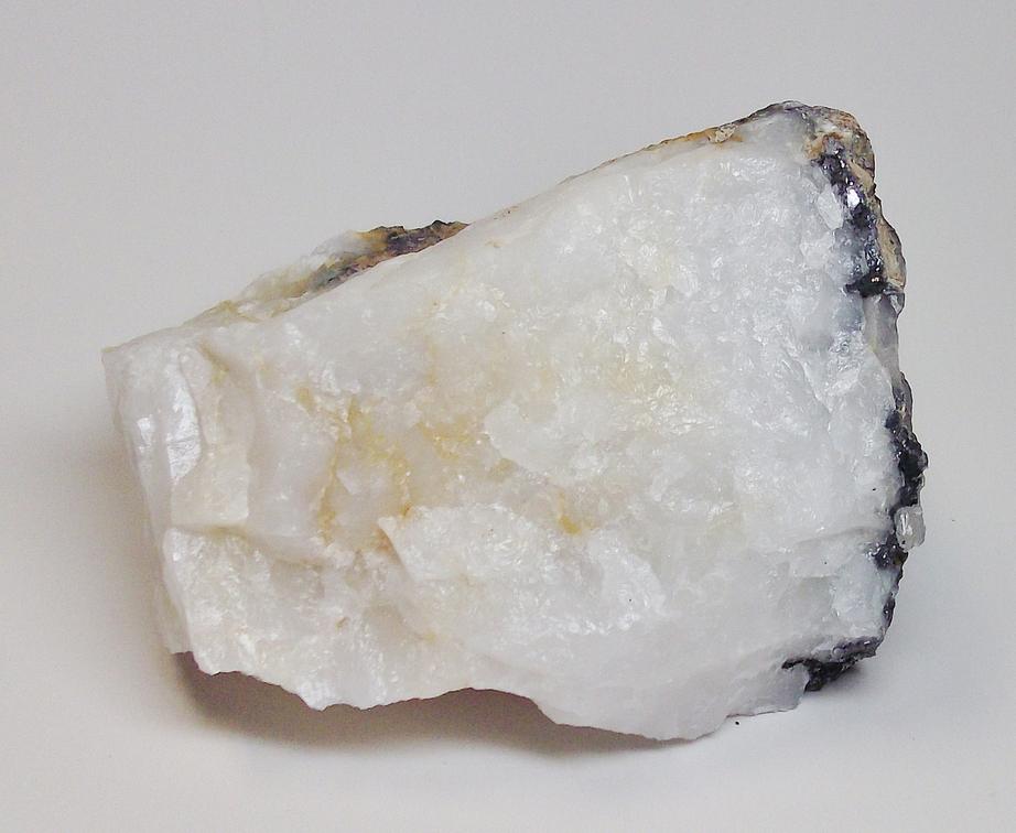 Galena in Quartz - Unnamed Quartz prospect, Baltimore Co., Maryland