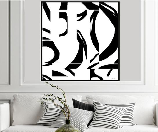 Black and White Abstract, #Abstract Art, #wall art