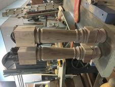 Walnut table legs