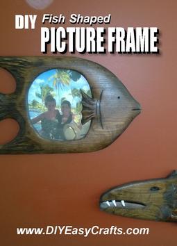 How to make a Shark Picture Frame DIY woodworking craft 