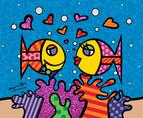 Romero Britto Deep Souls