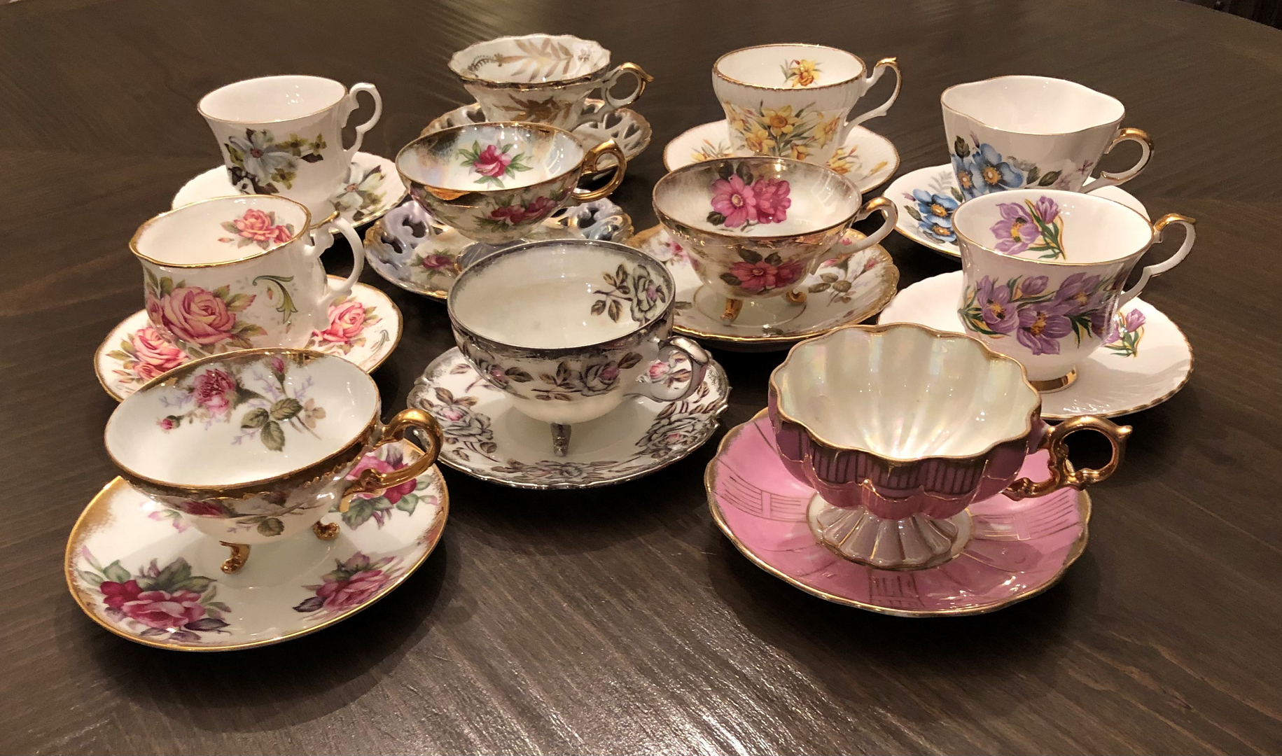 Teacup Rental - Vintage Pattern