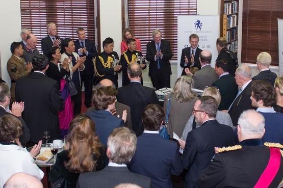 The launch of Craig Lawrence's Gurkha history at RUSI