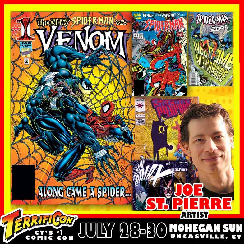 JOE ST PIERRE terrificon Connecticut's #1 comic con