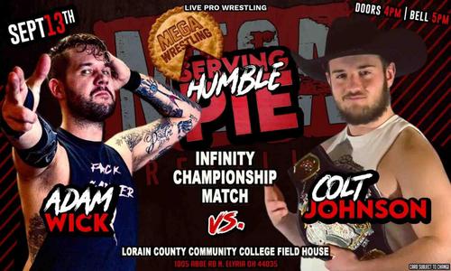 Infinity Championship Match: Adam Wick vs. Colt Johnson (c)