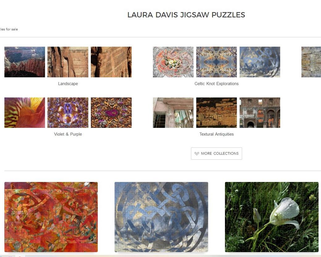 Jigsaw Puzzles from Fine Art Photo & Collage by Laura Davis
