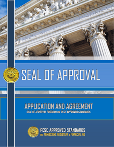Application and Agreement for PESC Seal of Approval Program