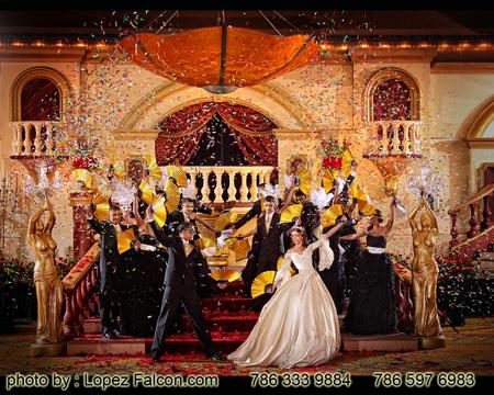 Phantom of the Opera Quinceanera Party