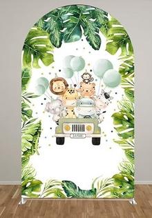JUNGLE THEME BACKDROP CHIARA ARCH COVERS