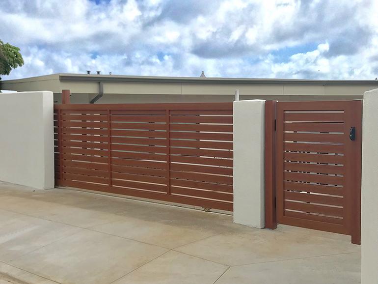 Island Style Gates, Aluminum gates Hawaii, Driveway gate Honolulu, Privacy Gates Oahu, Custom Gates Oahu, Automatic Gates Hawaii, modern aluminum driveway gates