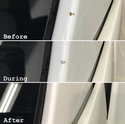 Paint chip and damage repair