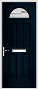 4 Panel 1 Arch Composite Door regal corenet glass