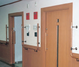 semi-auto sliding door system