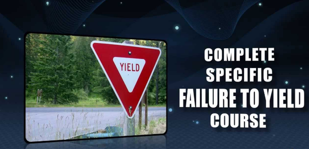 Wisconsin Failure to Yield Course