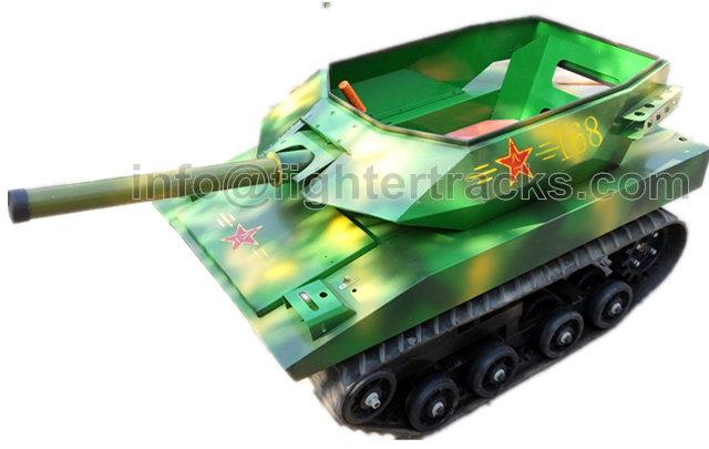 Light duty all terrain tank XXTK-100, battle vehicle