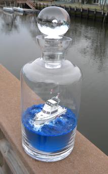 How to build a Ship in a Bottle. Easy DIY nautical craft. www.DIYeasycrafts.com