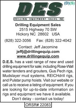 Drilling Equipment, DES