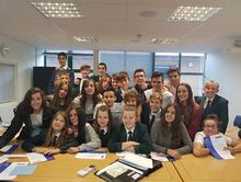 alumnos en el instituto en uk